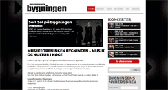 Desktop Screenshot of bygningen.dk